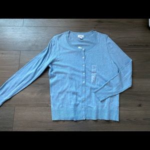Old navy light blue button up cardigan